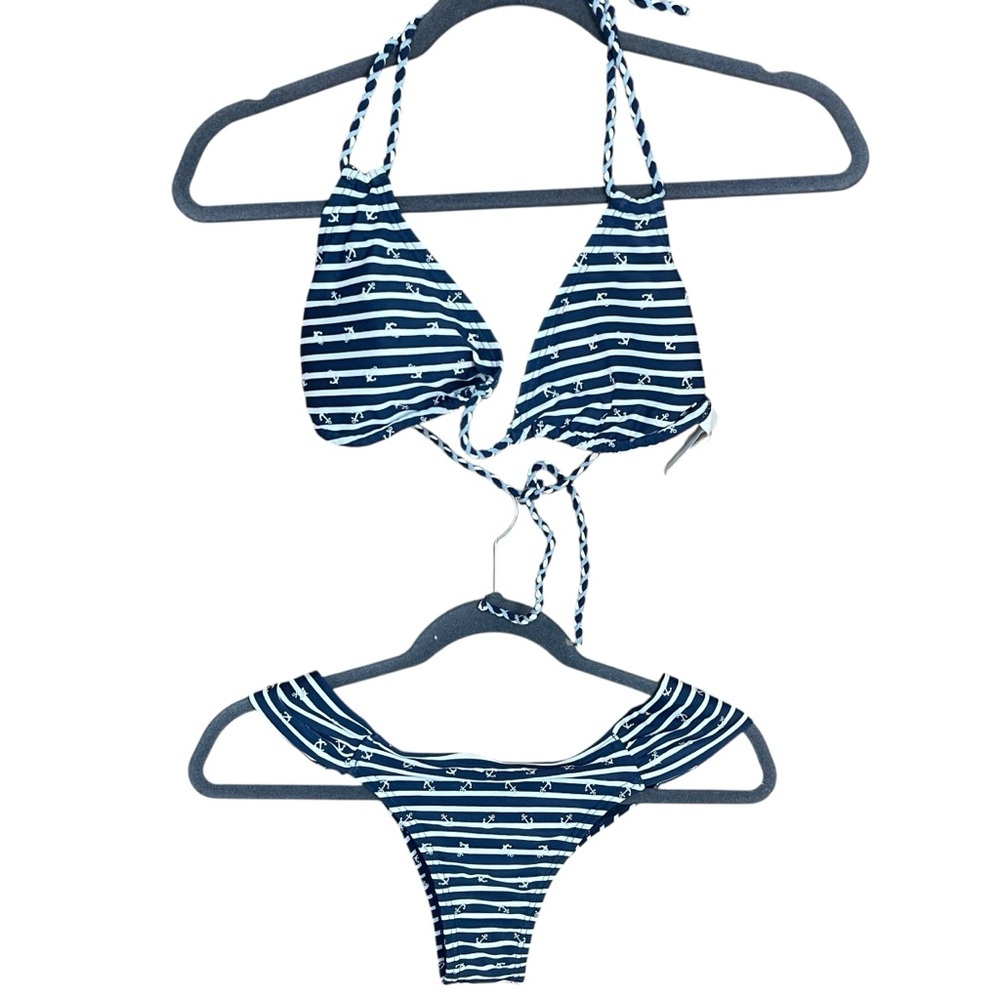 Bossa Nossa Navy Stripe Bikini